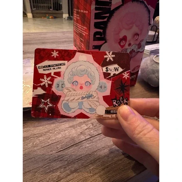 Authentic Pop Mart Skullpanda Winter Symphony‎ Song If Snow